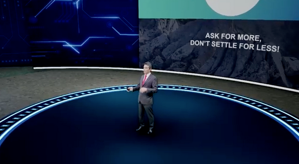 3D Virtual Event Smart Augmented Reality Conference