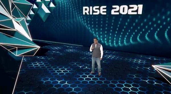 3D Virtual Event Smart Augmented Reality Conference