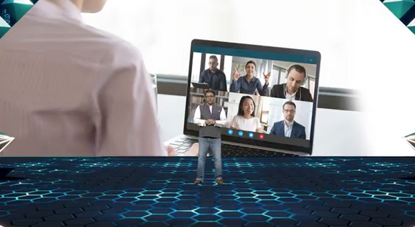 3D Virtual Event Smart Augmented Reality Conference