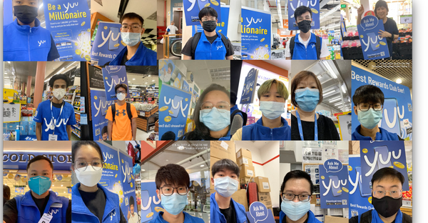 Yuu Activation Campaign @ Dairy Farm Retail Outlets Cold Storage, Giant, Guardian