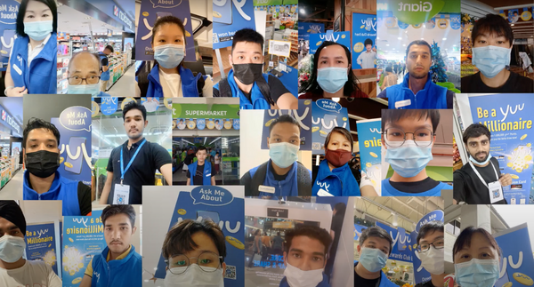 Yuu Activation Campaign @ Dairy Farm Retail Outlets Cold Storage, Giant, Guardian