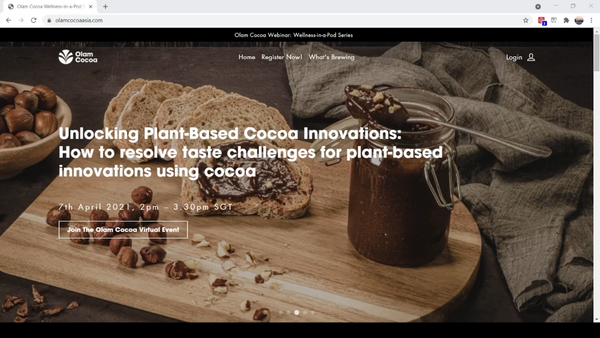 Olam Cocoa Webinar-Powered by Interactive Website