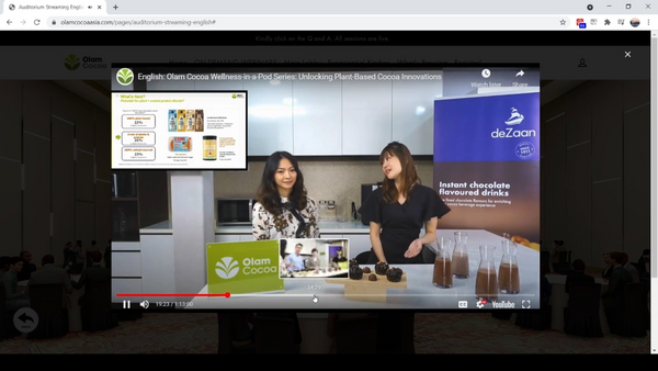 Olam Cocoa Webinar-Powered by Interactive Website