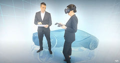 Virtual event management augmented virtual reality