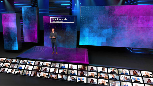 3D Virtual Event Smart Augmented Reality Conference