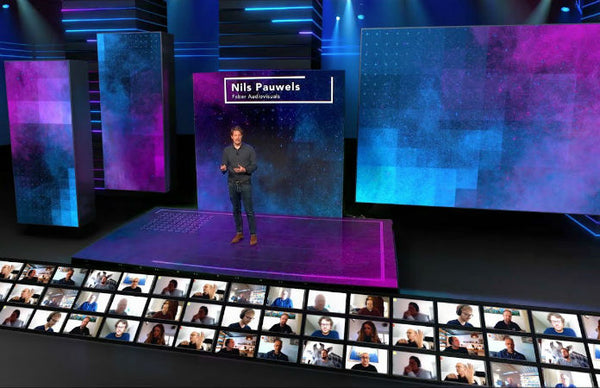 3D Virtual Event Smart Augmented Reality Conference