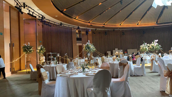 Prestigious Wedding Immersive 3D Mapping Luxury @ Capella, Singapore