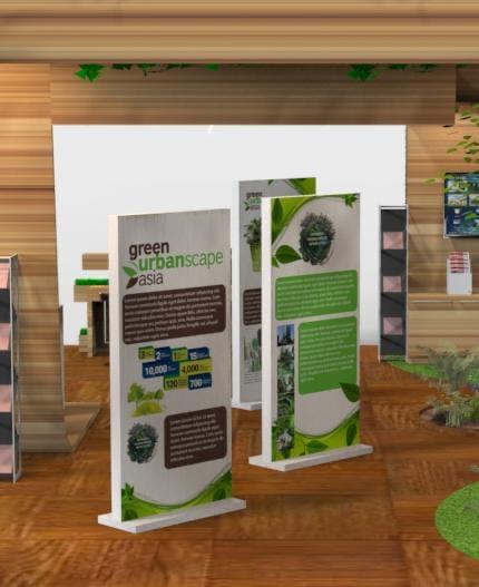 WWF roadshow campaign exhibition booth rendering
