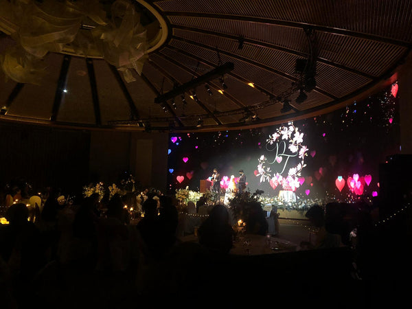 Prestigious Wedding Immersive 3D Mapping Luxury @ Capella, Singapore