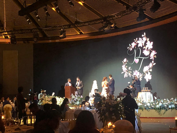 Prestigious Wedding Immersive 3D Mapping Luxury @ Capella, Singapore