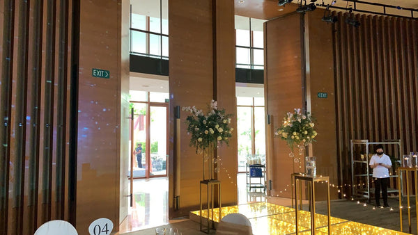 Prestigious Wedding Immersive 3D Mapping Luxury @ Capella, Singapore