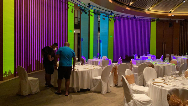 Prestigious Wedding Immersive 3D Mapping Luxury @ Capella, Singapore