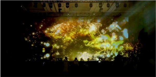 Holographic Dynamic Floral Backdrops