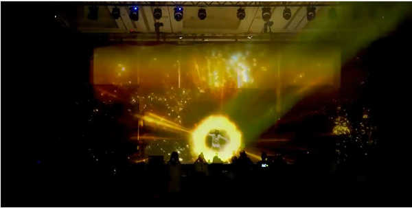 Holographic Dynamic Floral Backdrops