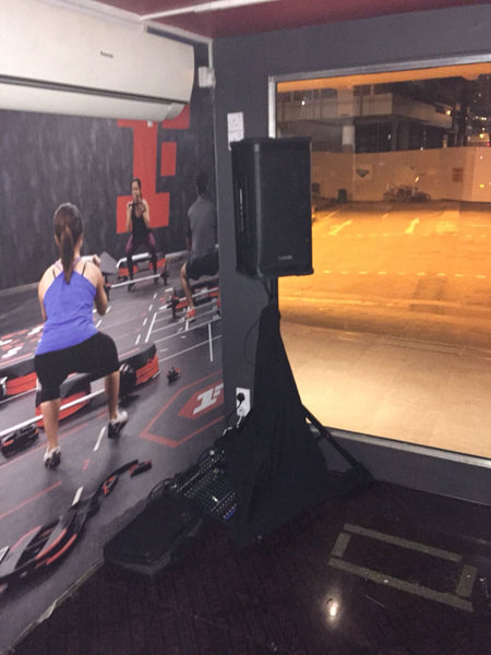 Roving Mobile Truck for Fitness First Paya Lebar Opening @ 3 locations