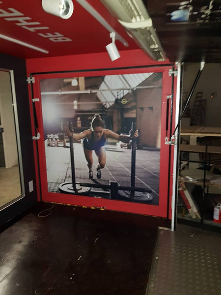 Roving Mobile Truck for Fitness First Paya Lebar Opening @ 3 locations