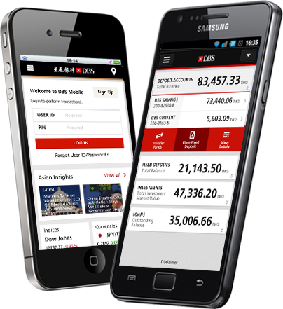 Regional DBS Mobile Banking User Experience Design