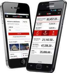 Regional DBS Mobile Banking User Experience Design by interactive digital agency Singapore
