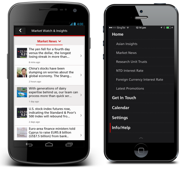 Regional DBS Mobile Banking User Experience Design
