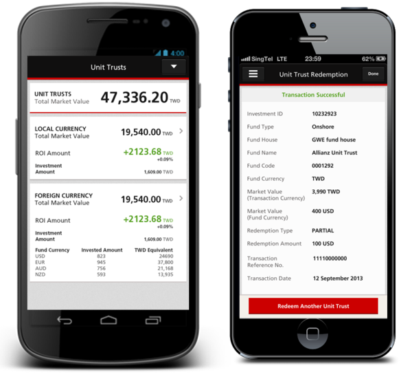 Regional DBS Mobile Banking User Experience Design