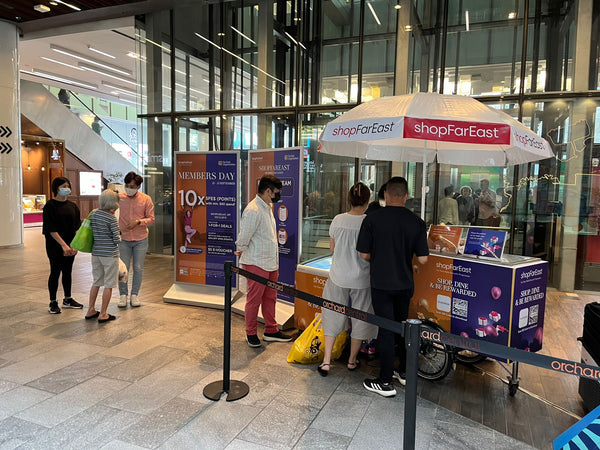 Ice Cream Activation @  Orchard Central by Far East Malls