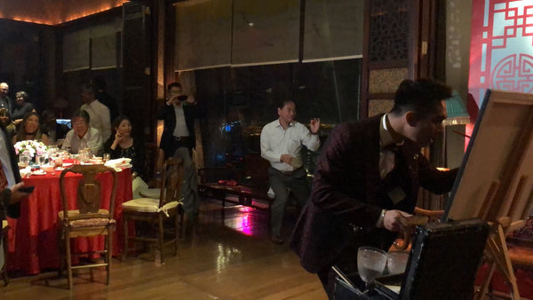 Shangri La Orchard Private Client Event Speed Painter Gift