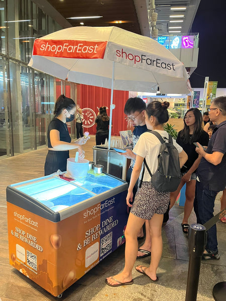 Ice Cream Activation @  Orchard Central by Far East Malls