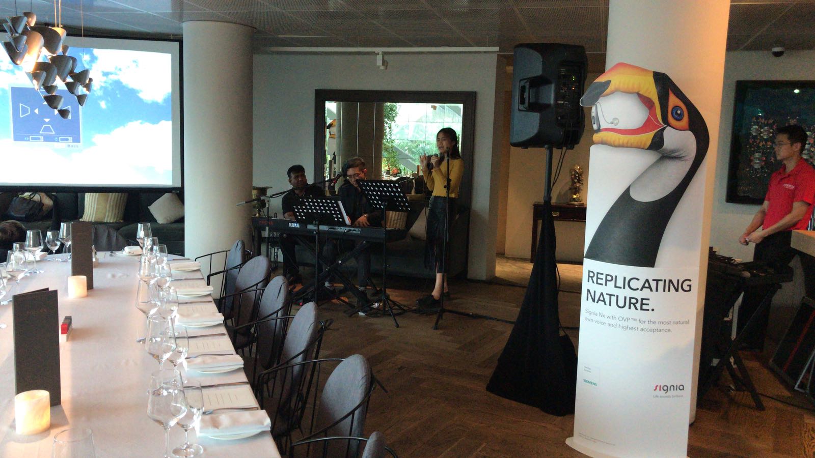 Sivantos Signia Product Launch Corporate Event @ Pollen at Gardens by the Bay | Sivantos Signia Product Launch Corporate Event @ Pollen at Gardens by the Bay