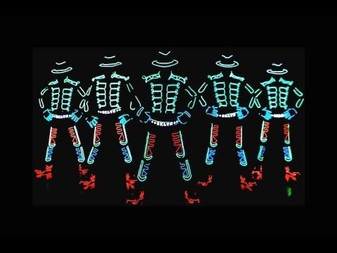 Dynamic Technicolor LED / Tron Dancers Color changing with Laser | Dynamic Technicolor LED / Tron Dancers Color changing with Laser