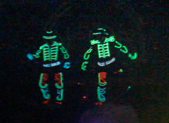 Mandarin Oriental LED Tron Dance Duo
