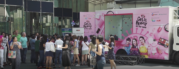 Starhub Get It Beauty Roadshow @ Raffles Place