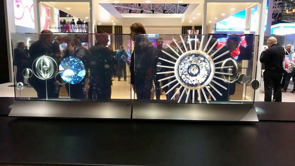 Transparent Holographic Display Screen