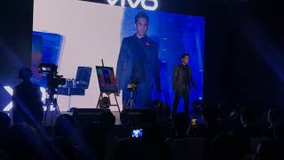 Vivo X21 launch UV Glow Fire Painting @ MBS