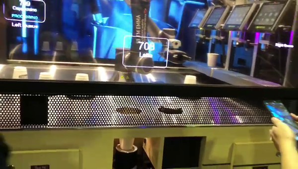 Automatic Robot Barista Coffee Machine