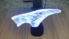 Holographic 3D Spinner | AV rental Singapore | Ooffle
