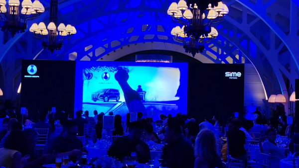 Sime Motors Denza Sand Art Performance 2025 @ Clifford Pier