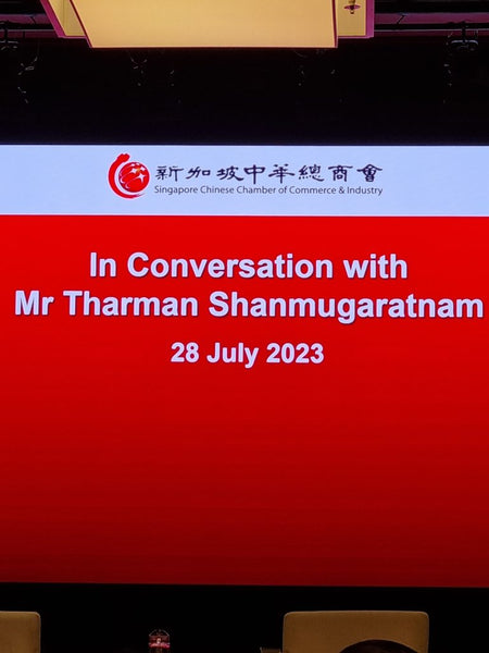 SCCCI Conversation with Mr Tharman Shanmugaratnam