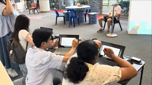 Interactive Doodle Graffiti Wall 2025 @ NYP Nanyang Polytechnic