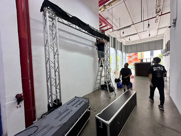 Fogwall Installation Demo @ Kallang