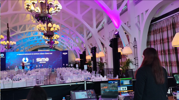 Sime Motors Denza Sand Art Performance 2025 @ Clifford Pier