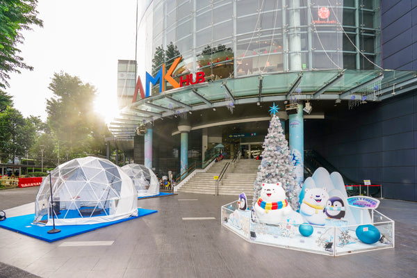 Linkreit - A Frosty Christmas Adventure Pop Up @ AMK Hub, Jurong Point, and Thomson Plaza