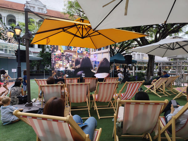 CHIJMES Outdoor LED Wall & Audio for Movie Screening 2025 @ CHIJMES