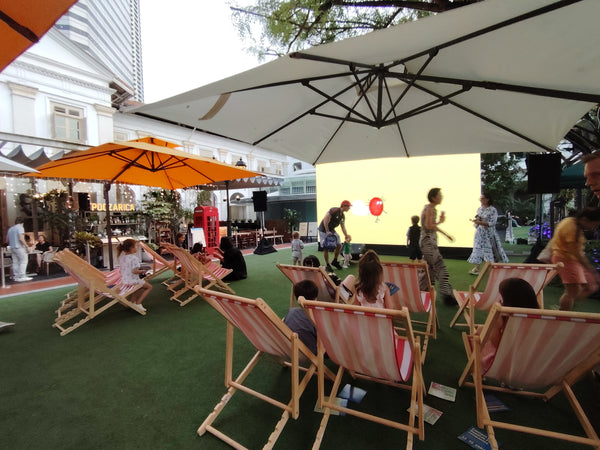 CHIJMES Outdoor LED Wall & Audio for Movie Screening 2025 @ CHIJMES