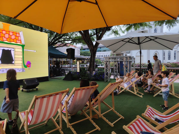 CHIJMES Outdoor LED Wall & Audio for Movie Screening 2025 @ CHIJMES