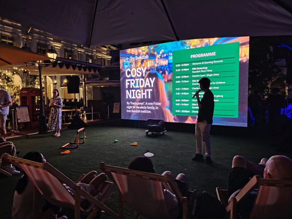 CHIJMES Outdoor LED Wall & Audio for Movie Screening 2025 @ CHIJMES