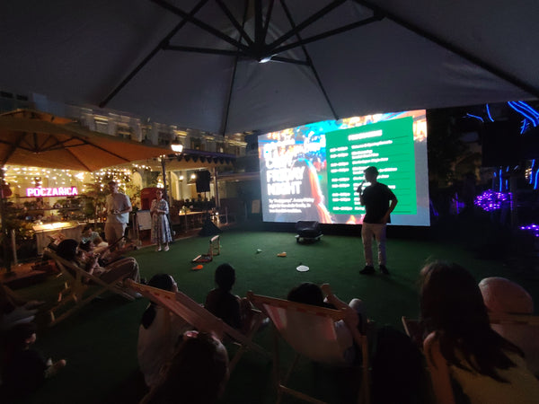 CHIJMES Outdoor LED Wall & Audio for Movie Screening 2025 @ CHIJMES