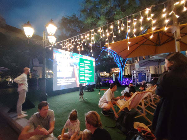 CHIJMES Outdoor LED Wall & Audio for Movie Screening 2025 @ CHIJMES