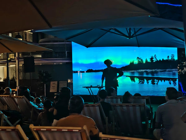 CHIJMES Outdoor LED Wall & Audio for Movie Screening 2025 @ CHIJMES