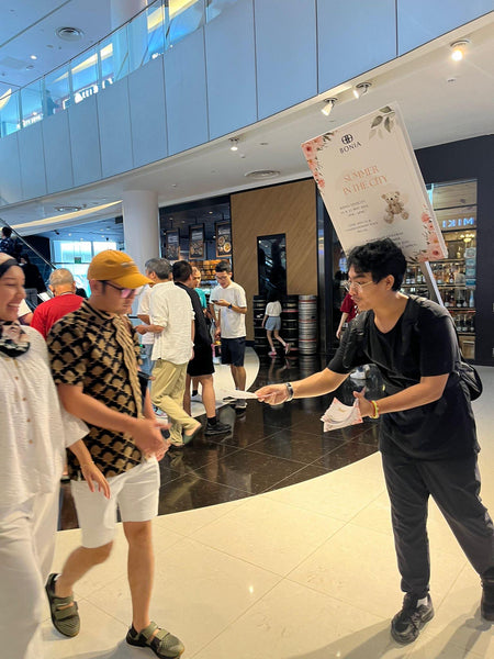 Human Billboard Marketing Activation for Bonia @ Northpoint City