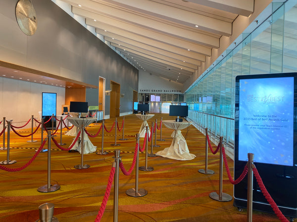 Marina Bay Sands Fogwall Installation @ Best of Best Awards